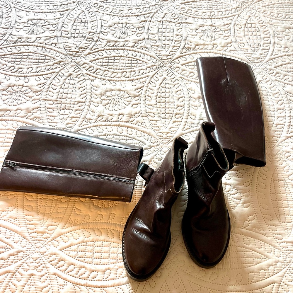 Women’s Brown Leather Boots
